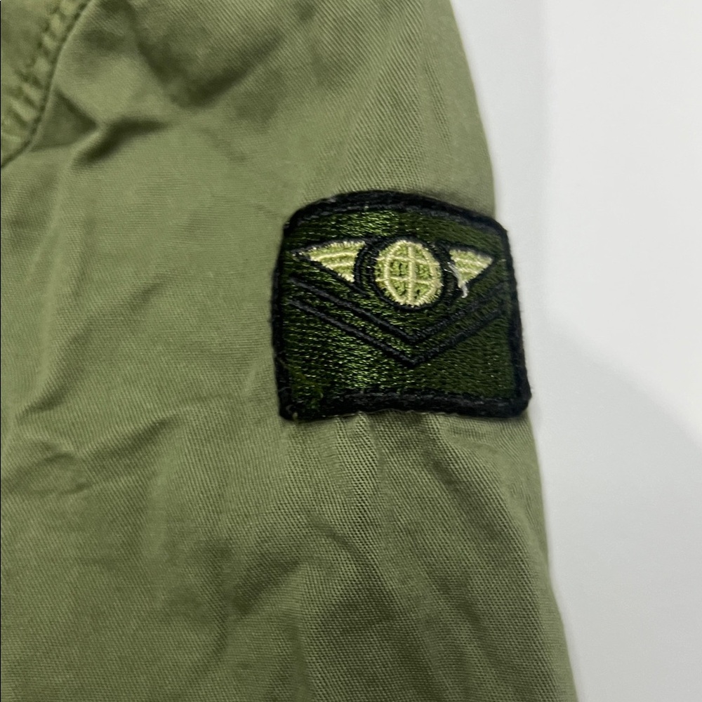Zara Boys Aviator Olive Green Jacket - Picture 5 of 10